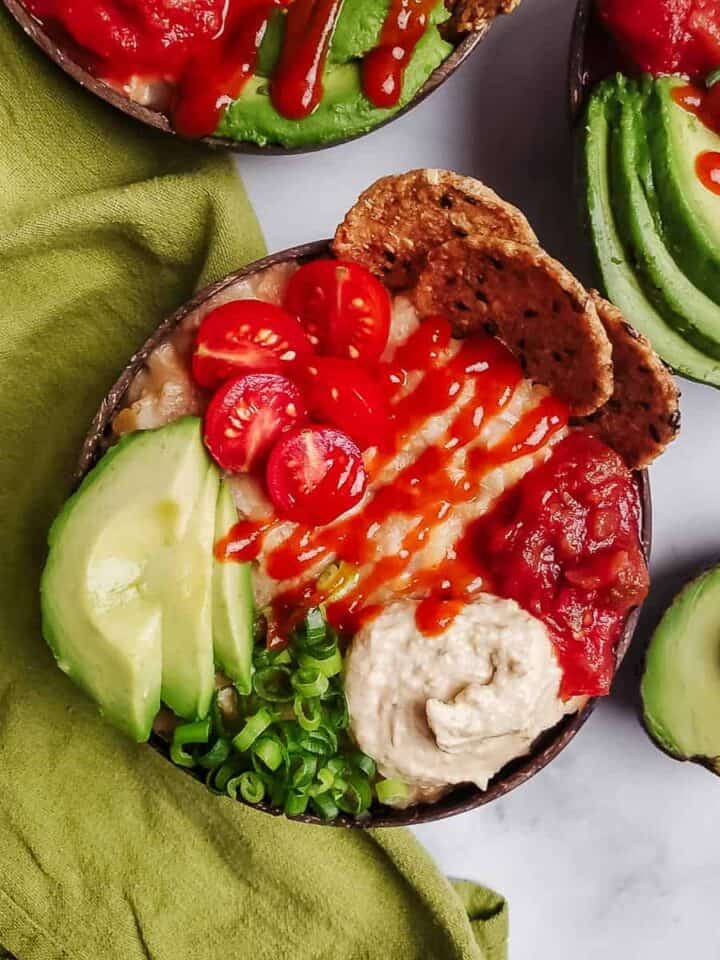 Best Savory Oatmeal (High in Protein)