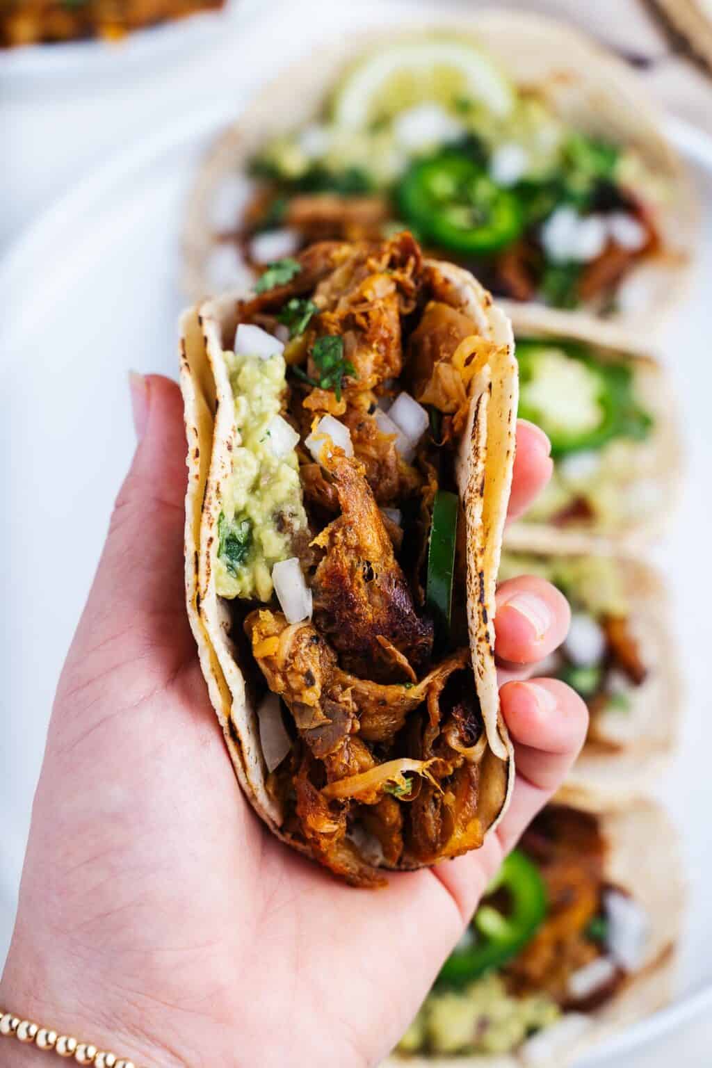 Crispy Jackfruit Carnitas (With Fresh Jackfruit)