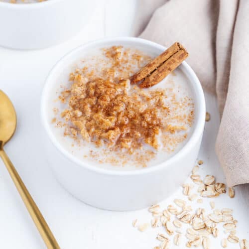 Mexican Oatmeal in a Bowl