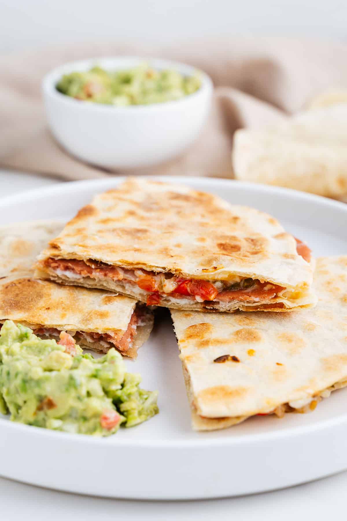 Vegan Sincronizadas With Guacamole