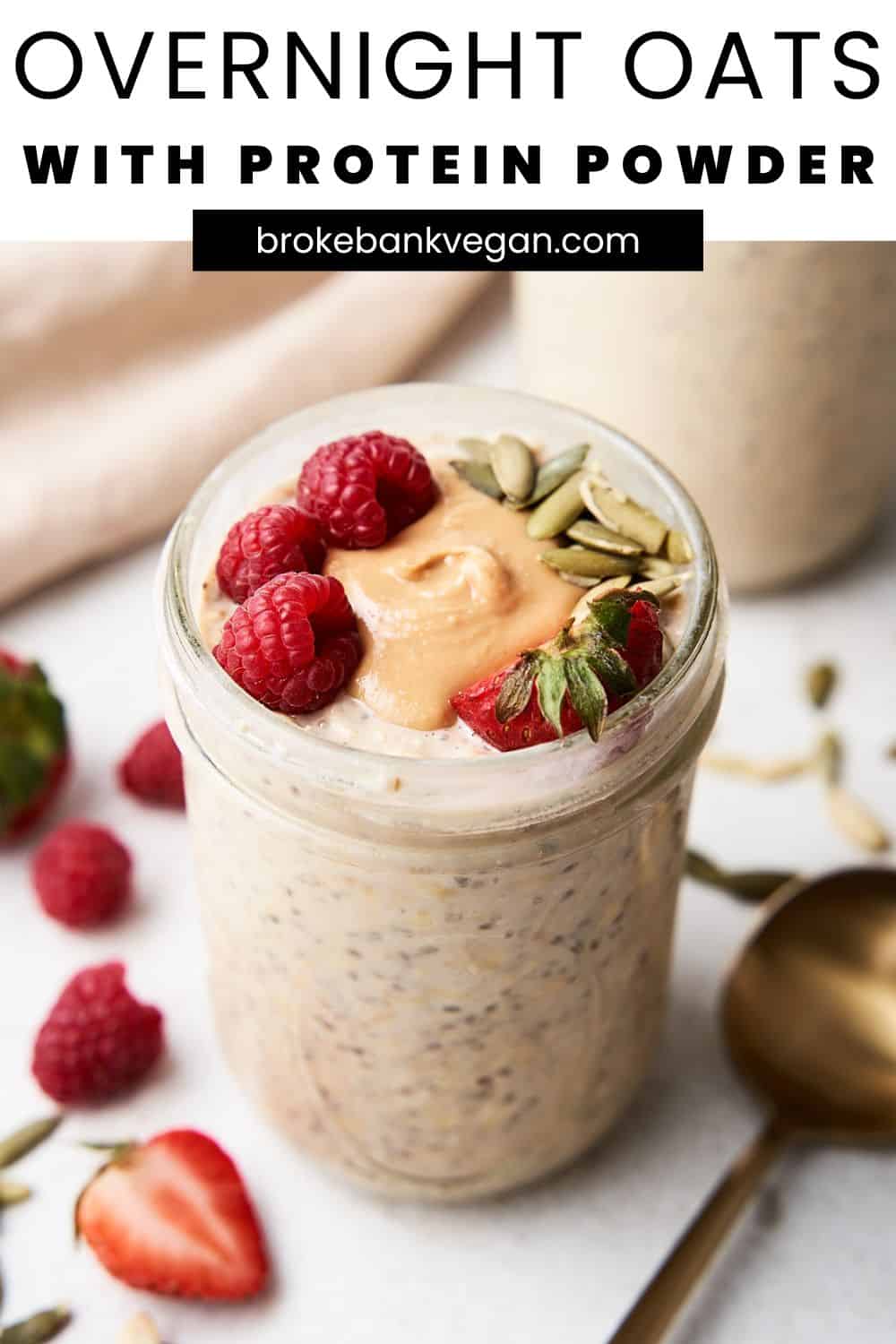 Creamy High Protein Overnight Oats