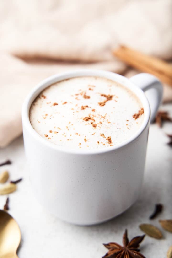 Homemade Dirty Chai Latte