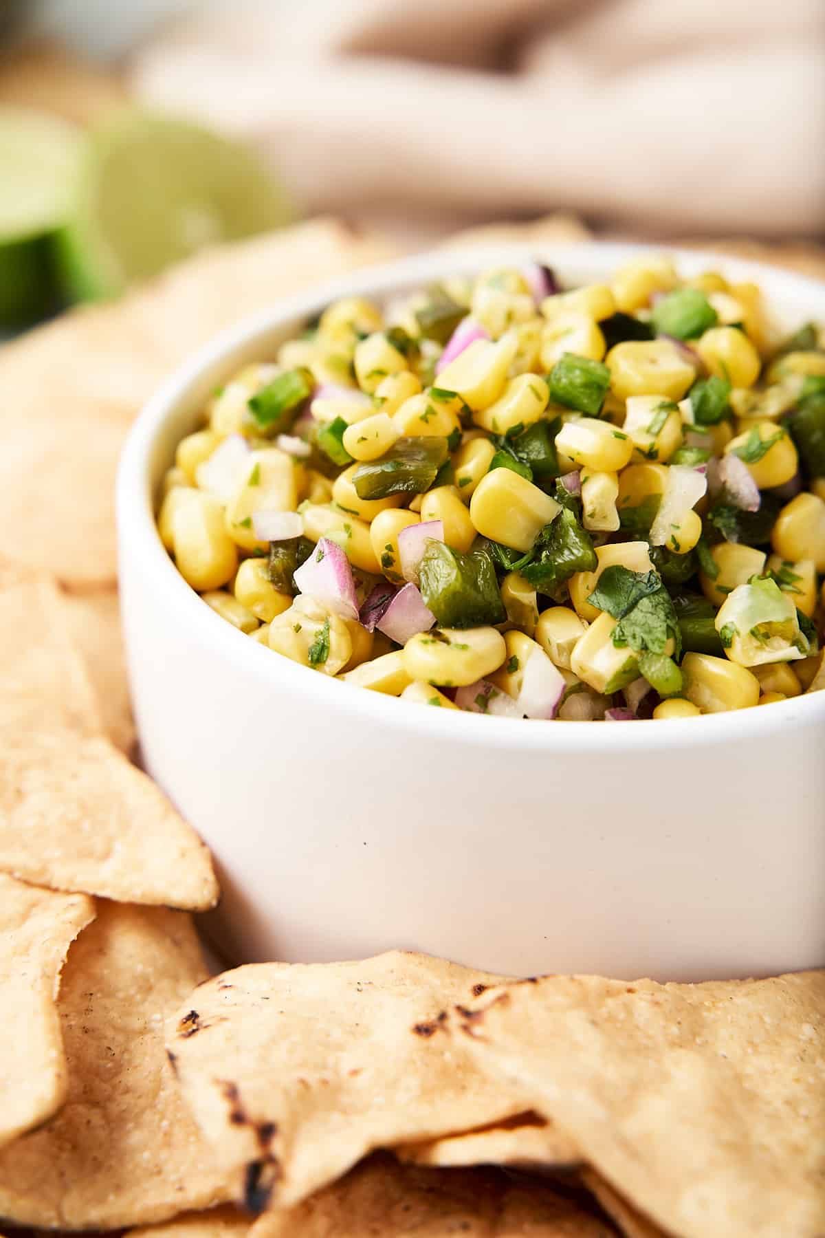 Desert Pepper Roasted Tomato Chipotle Corn Salsa Medium Hot
