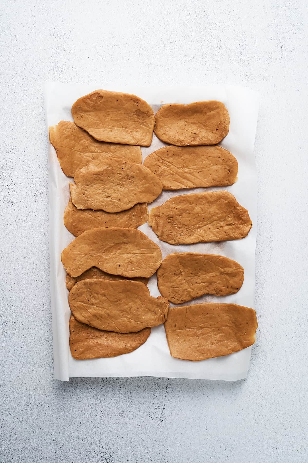 Steamed vegan chicken.