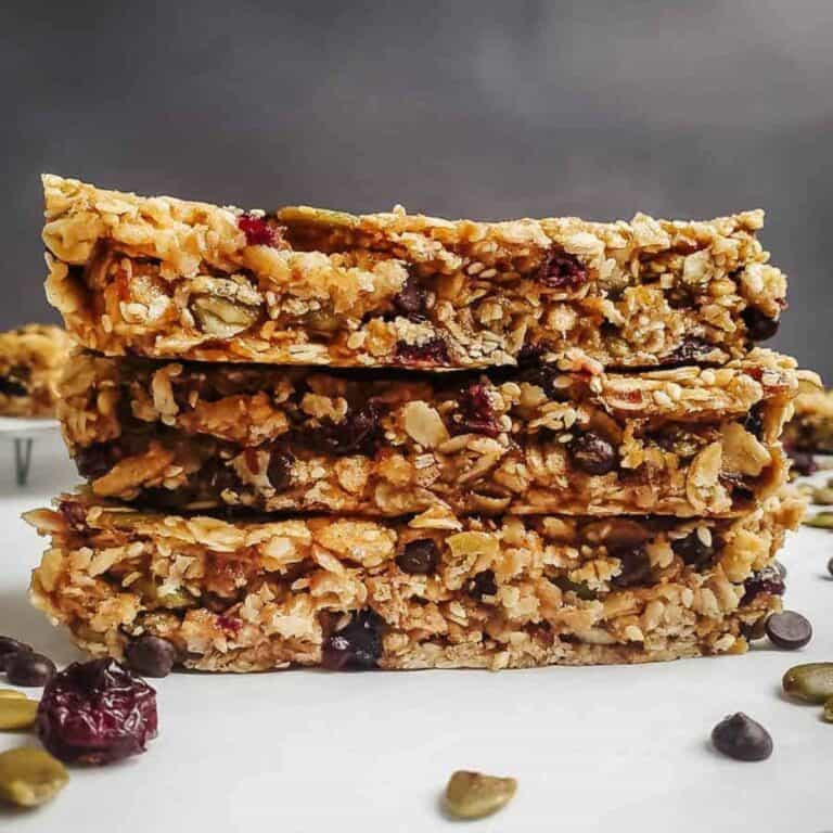 Easy Granola Bar Recipe (Without Baking)