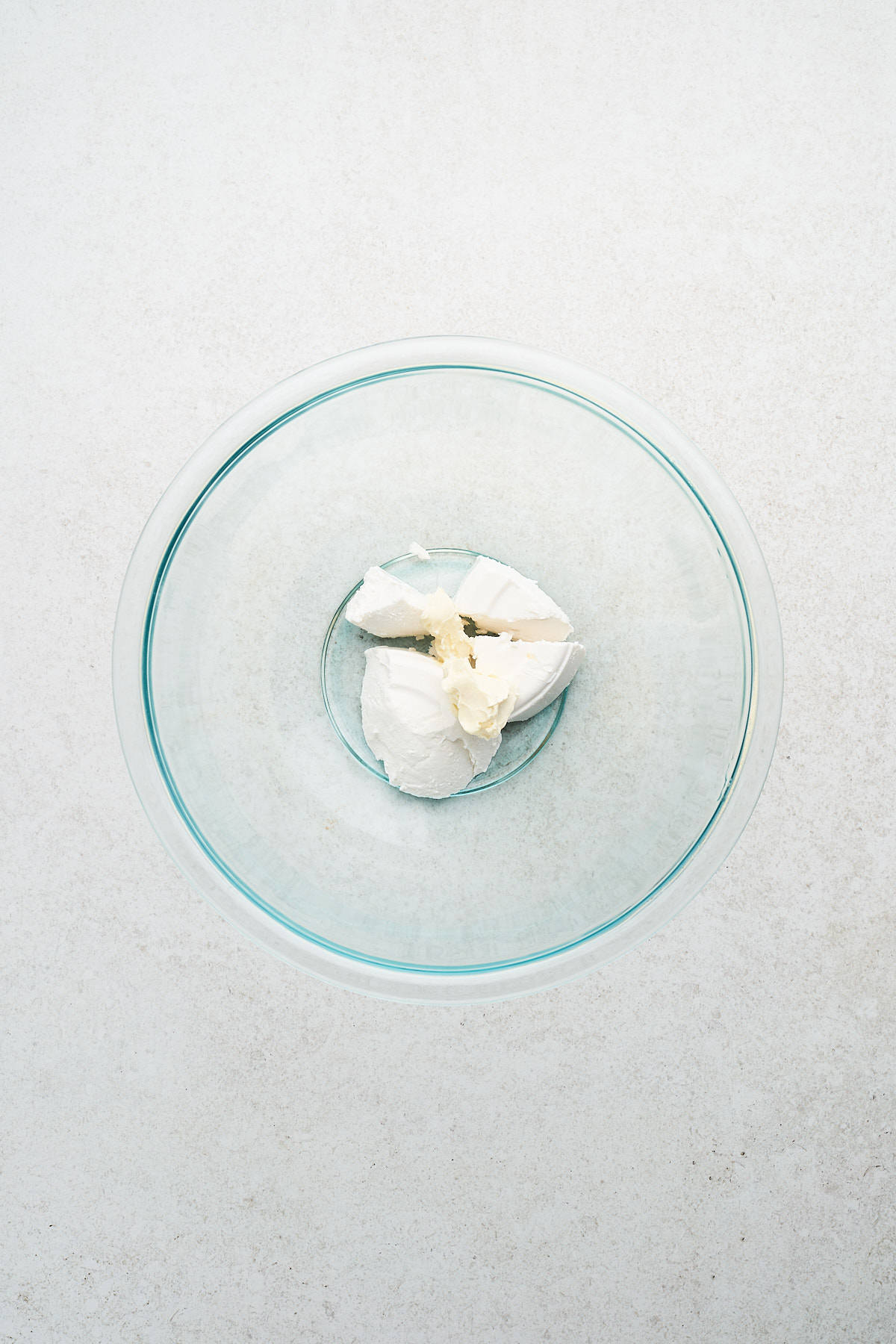 Cream cheese and butter.