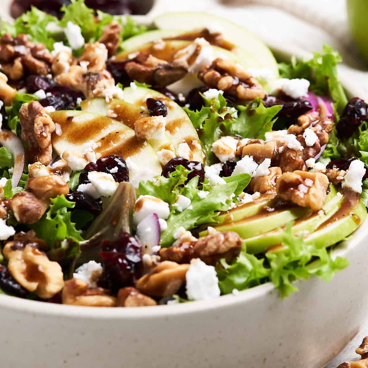 10-Minute Apple Walnut Salad-image