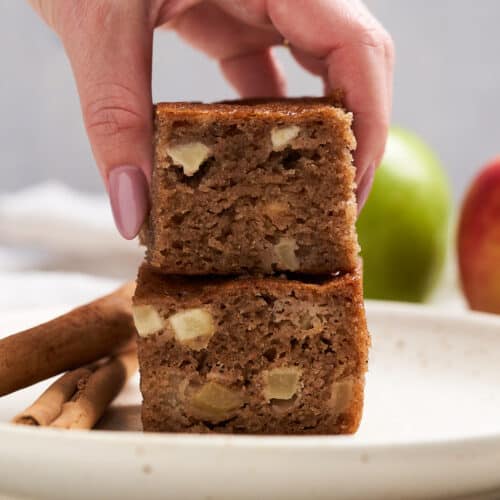 Vegan apple cake.