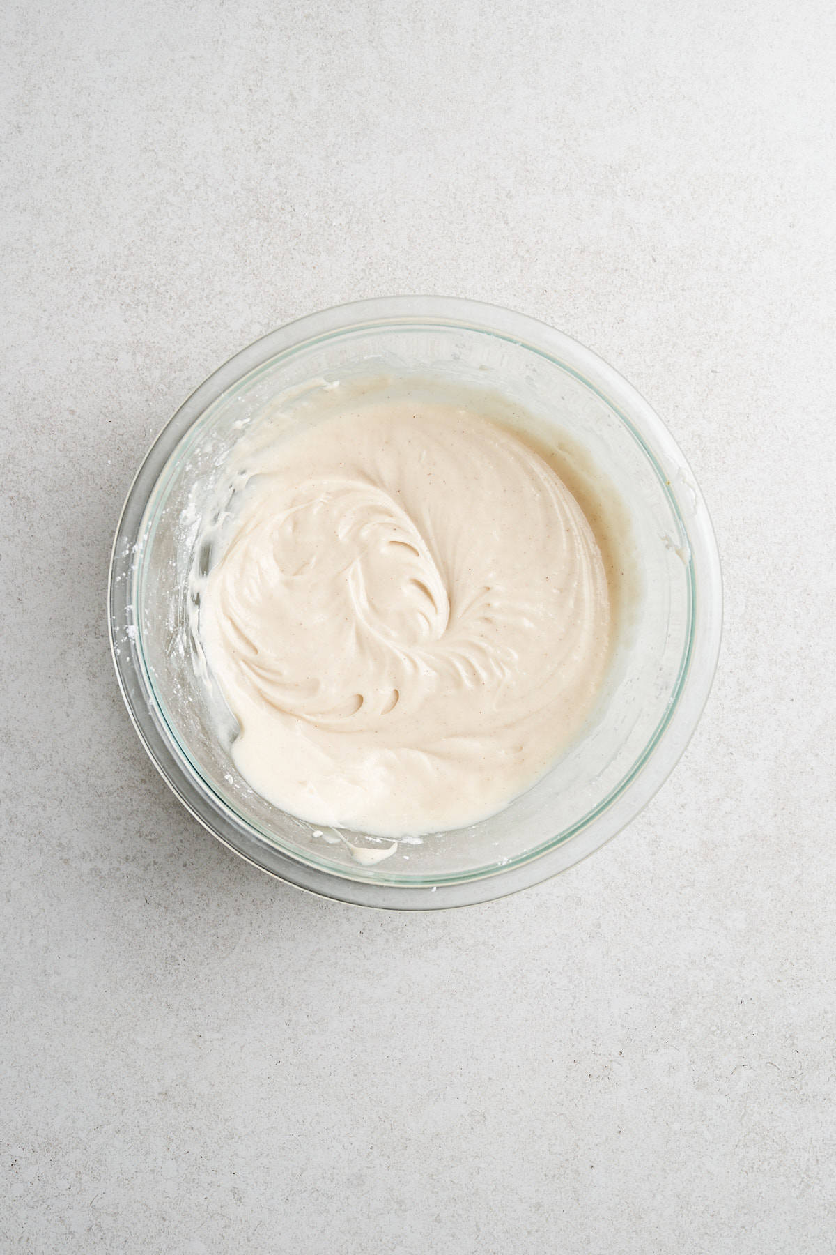 Vegan cream cheese frosting.