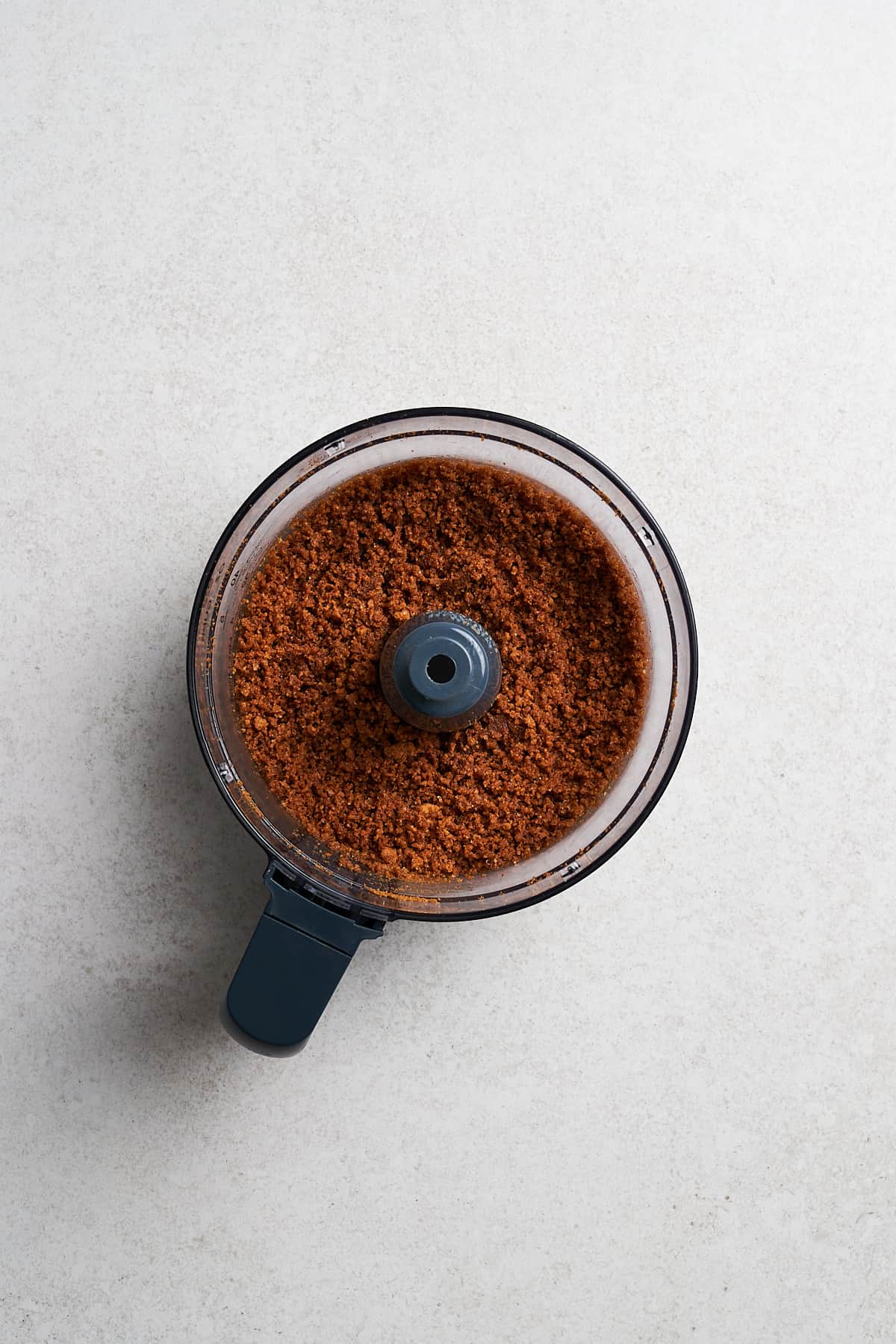 Biscoff crumb mixture.