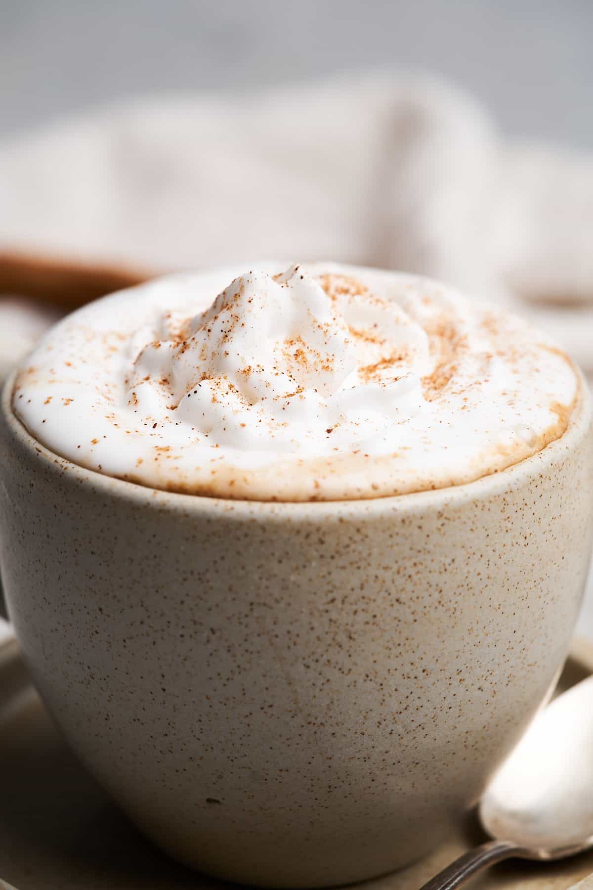 Vegan pumpkin spice latte.