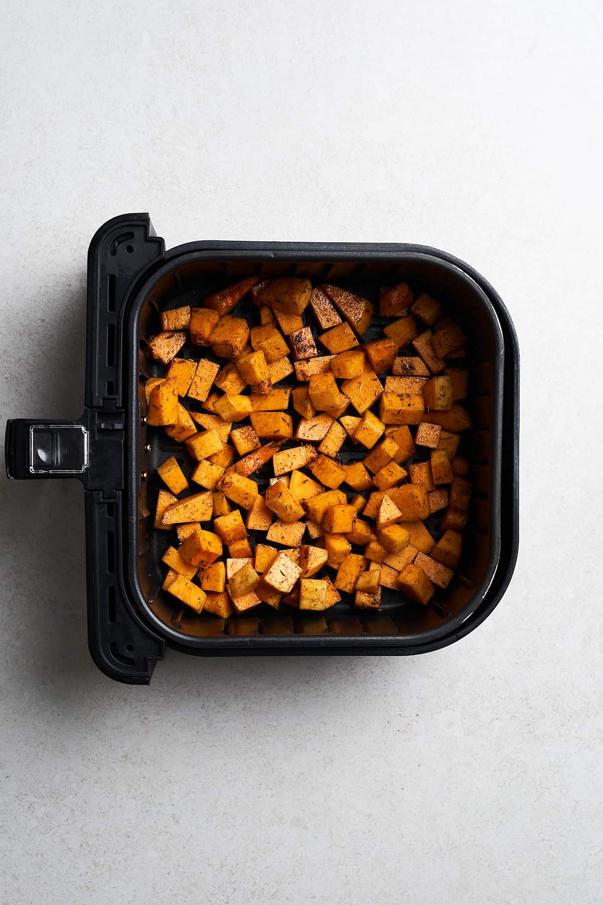 Butternut squash in the air fryer.