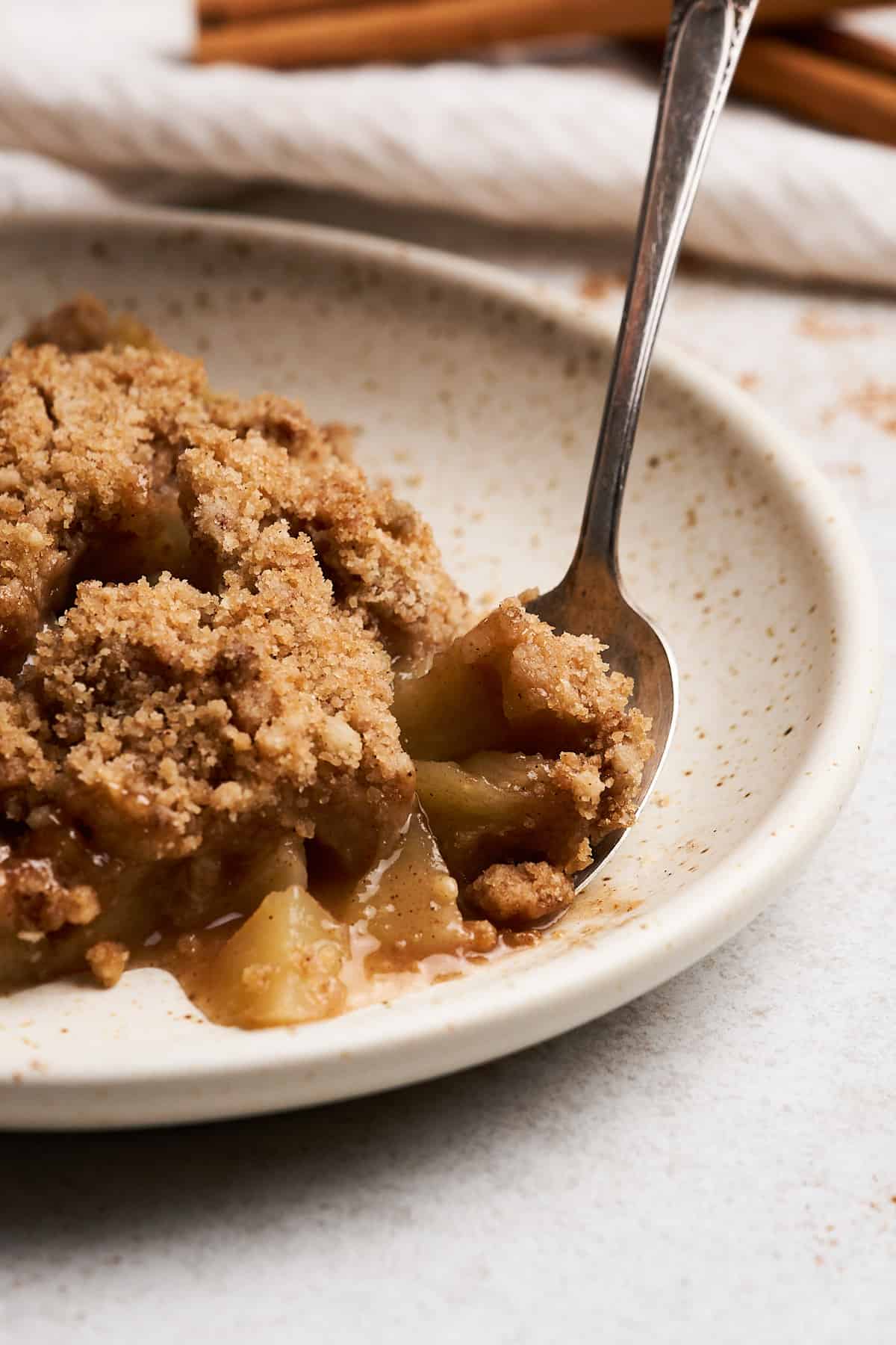 Spoonful of Vegan Apple Crumble