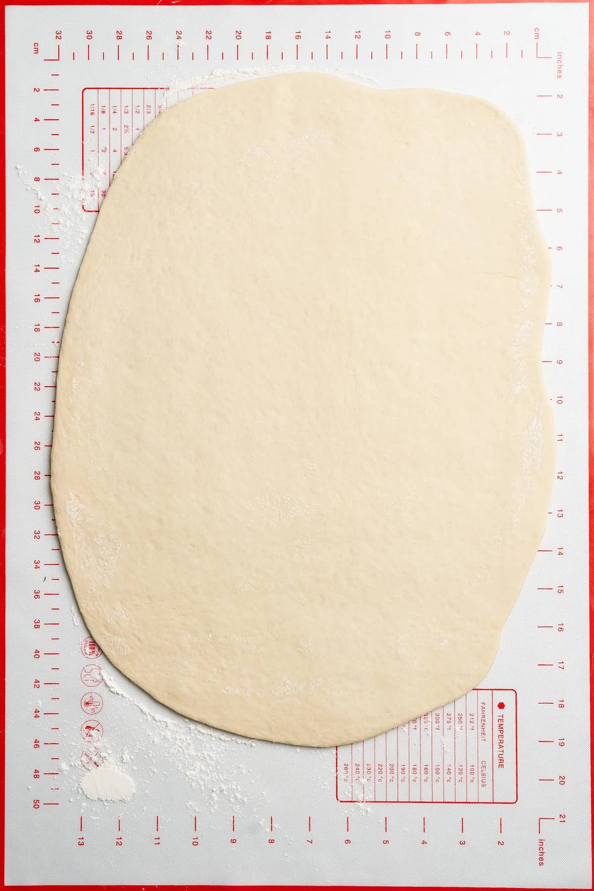 Vegan Cinnamon Rolls dough.