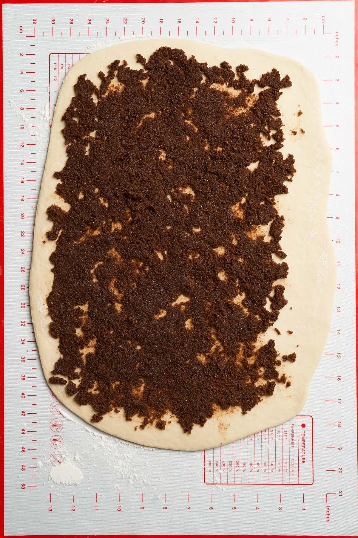 Vegan Cinnamon Rolls with brown sugar.