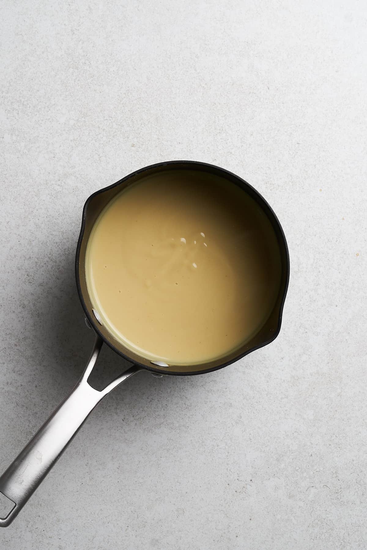 Creamy vegan custard.