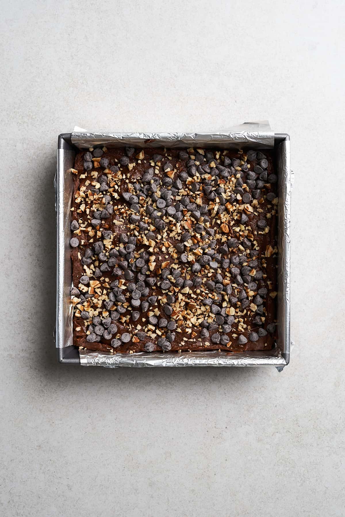 Baked sweet potato brownies.