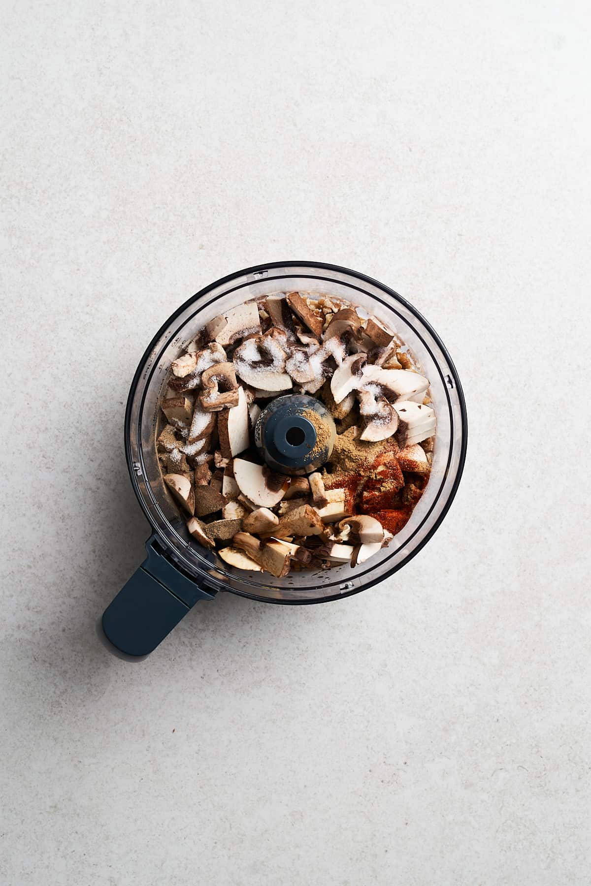 Walnut Meat in a food processor.