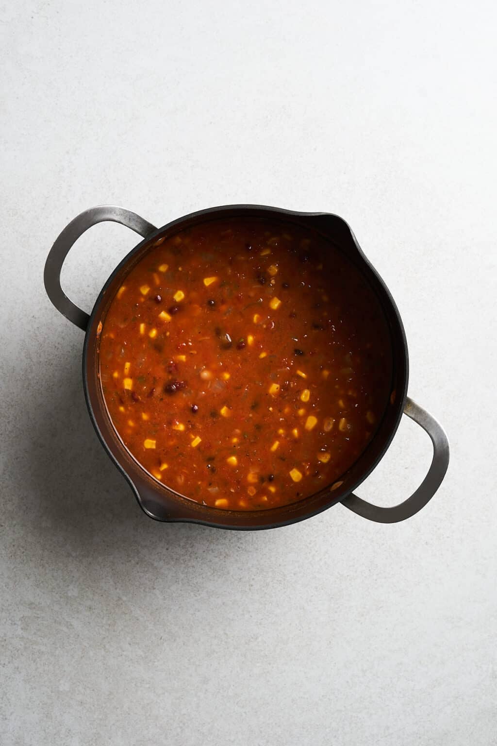 Easy Vegan Taco Soup (Ready in 30 Minutes)